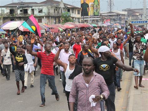 50 years on and the violence continues. Biafra: There shall be no protest, street march in ...