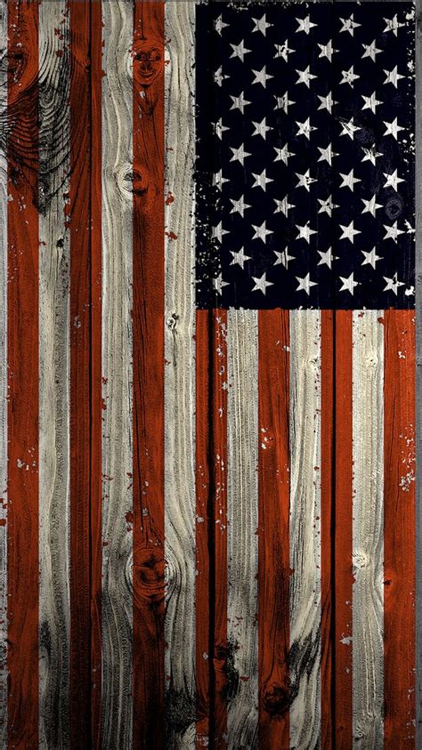 TAP AND GET THE FREE APP! Pattern Flag USA Wooden Cool Art Vintage Old