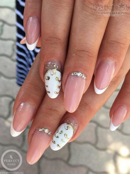 2016 trend, francia köröm, köröm trend. francia - Porcelán francia köröm - Szilvia Szecskó