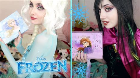 Disney S Frozen Elsa And Anna Makeup Transformation Youtube