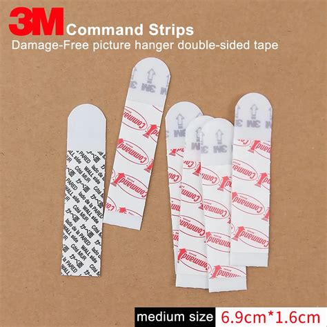 3m Command Removable Adhesive Utility Wall Strips Refill Adhesive Tape
