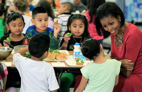 Michelle Obamas School Lunch Guidelines Are Officially Being Rolled