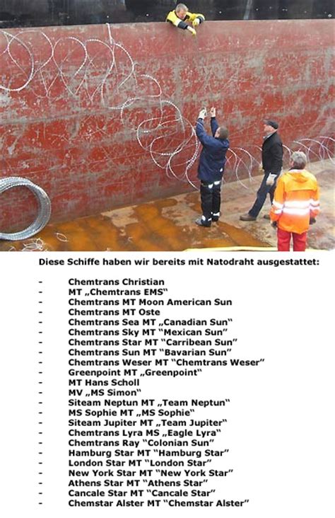 Beim natodraht wurden die eingewickelten drahtstücke mit den scharfen spitzen ersetzt durch scharfe metallklingen (klingendraht). Natodraht - Sperrdraht - Objektschutz mit Natodraht