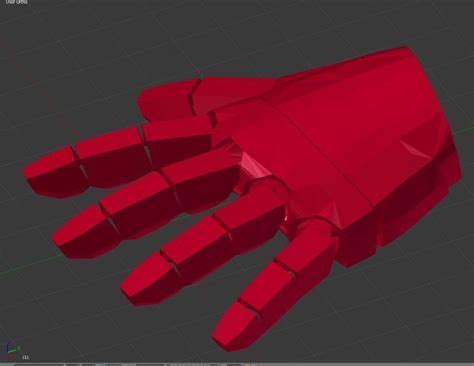 Make necessary improvements to finish the drawing. Iron Man Hand 3D Model 3D printable OBJ STL - CGTrader.com