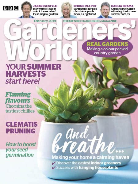 Bbc Gardeners World 022019 Download Pdf Magazines Magazines