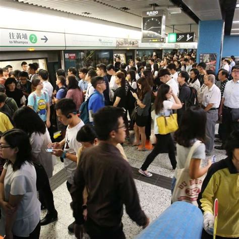Trains Take The Strain As Hong Kong Commuters Flock To New Mtr Stations