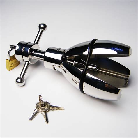 New Anal Plug Arrival Bdsm Stainless Steel Fetish Stretching With Lock