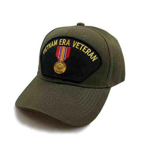 Vietnam Era Veteran National Service Medal Od Hat