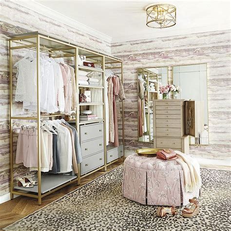 More images for free standing rumpus room » Avery Free Standing Closet System Double Hanging Unit in ...