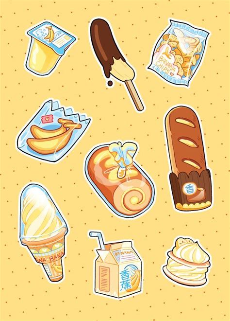 Wallpaper Food Stickers Kawaii Stickers Cute Stickers Art Kawaii