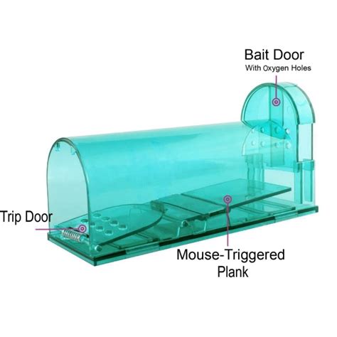 Kat Sense PRESS AND SET MOUSE TRAPS | 4- PACK