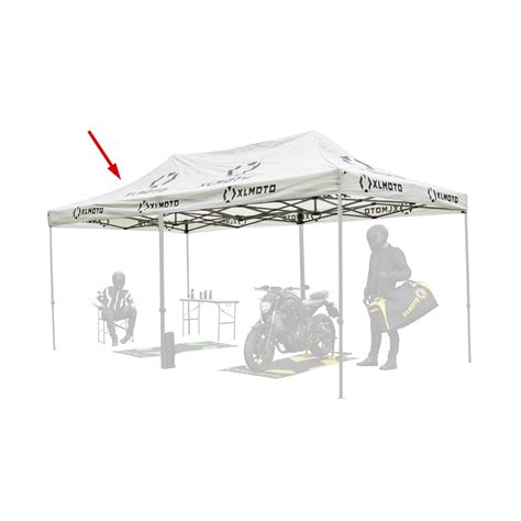 Xlmoto 6x3m Roof For Easy Up Race Tent Grey Buy Now Get 48 Off