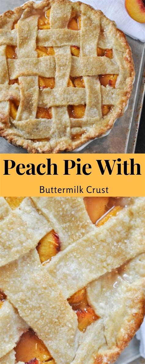 Shortening has a higher tolerance for room temperature than butter because butter has more moisture. Peach Pie With Buttermilk Crust | Peach pie recipes, Peach pie, Food