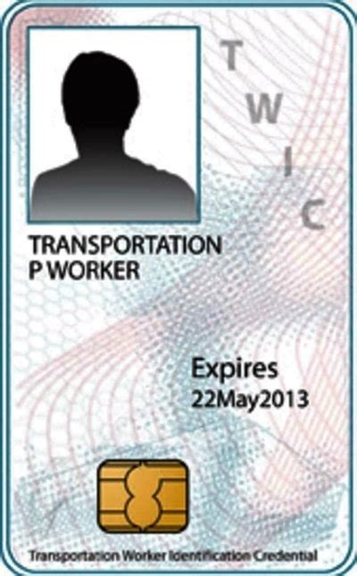 The twic card you are issued at the end of the enrollment process: TWIC Card | How You Get It and How Much it Costs
