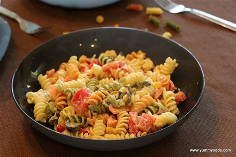 Maybe you would like to learn more about one of these? Yum! Yum! Yum!: Tri Color (Rotini) Pasta Salad