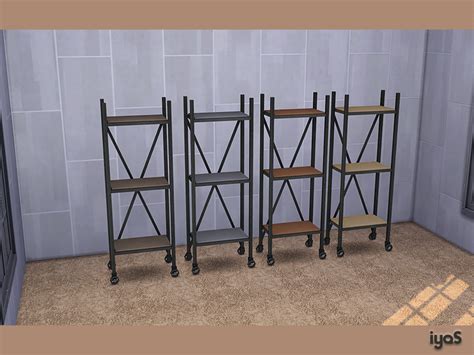 The Sims Resource High Industrial Rack