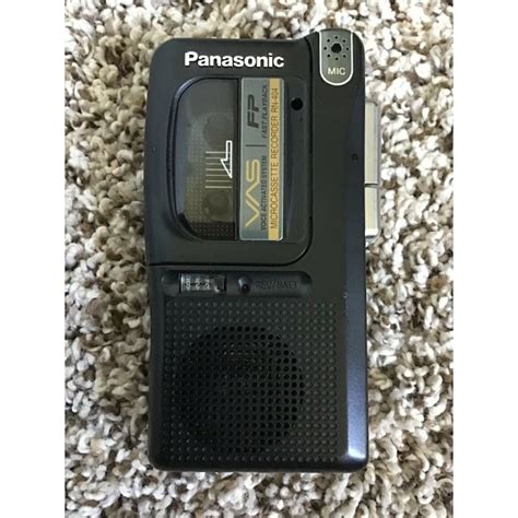 Panasonic Microcassette Recorder Rn 404 Vas Voice Activated Voice