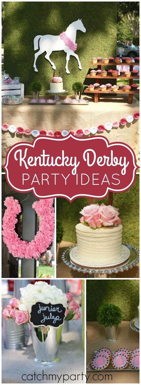 Kentucky Derby Birthday Claires Big Kentucky Derby 2nd Birthday Party Catch My Party