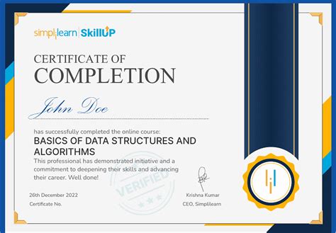 Free Data Structures And Algorithms Dsa Course With Certificate