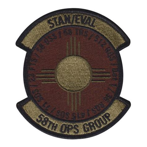 58 Og Zia Stan Eval Ocp Patch 58th Operations Group Patches