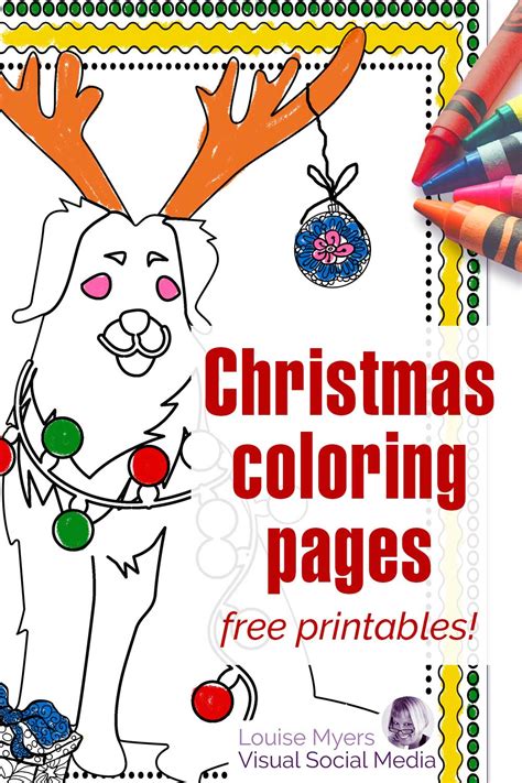 10 Christmas Coloring Pages Kids & Adults Will Love: FREE Printables