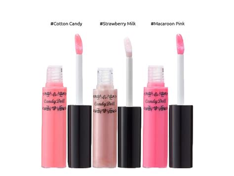 Candydoll Lip Gloss 26g 3 Colors To Choose