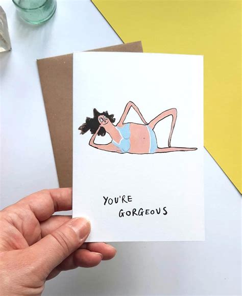Sexy Funny Greetings Card For Women Woman Girlfriend Valentine Etsy