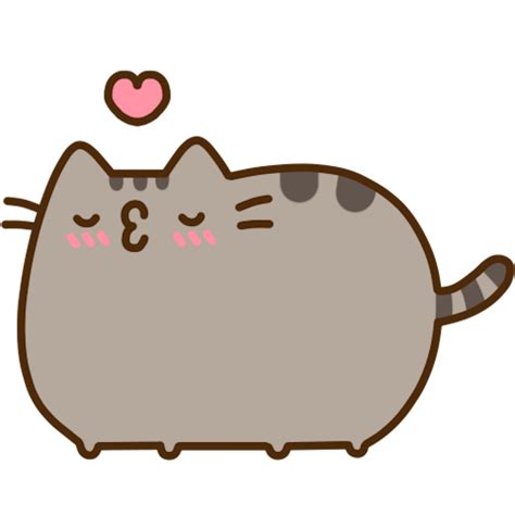 Hungry Cat Sticker By Pusheen Clipart Png Download Pusheen Ice Images
