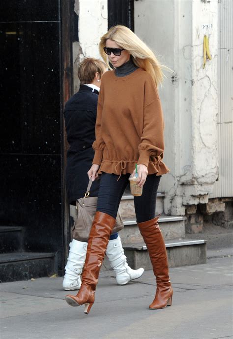 jeans and boots claudia schiffer special