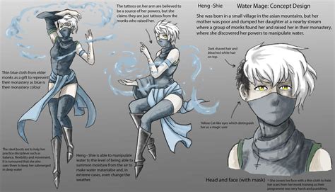 Water Mage Concept Design By Goldgirl5 On Deviantart