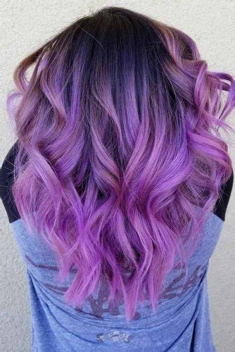 You can try each skin color special ombre hair styles and balayage color hair. 68 Tempting And Attractive Purple Hair Looks ...