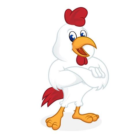 Happy Chicken Stock Vector Image By ©memoangeles 21902013