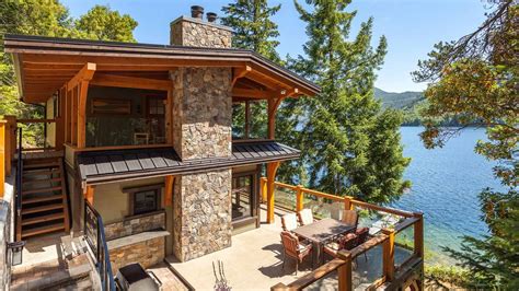 Vancouver Island Custom Designed Horne Lake Timberframe Home On