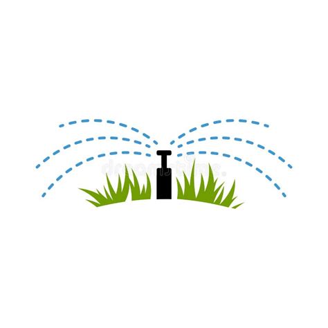 Landscape Irrigations System With Droplet Lawn Sprinkler Irrigation