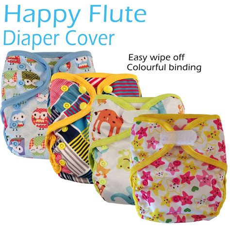 13pcslot Happy Flute Os Cloth Diaper Cover With Or Without Bamboo
