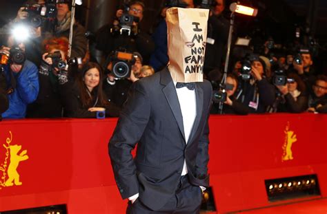 Shia Labeouf Arrives At Nymphomaniac Berlin Premiere With Paper Bag