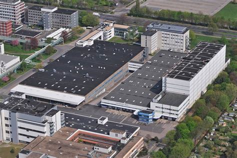 Ohg leverkusen 48 freie ausbildungsplätze bayer ag leverkusen 30. Leverkusen, Bild: Luftaufnahme Supply Center Leverkusen ...