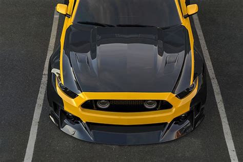 Clinched Flares Widebody Kit Ford Mustang S550 Gt Gt350 Ecoboost V6