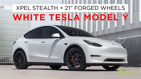 Tesla Model Y Performance White 2020 Tesla Model Y Driven Electric