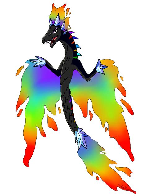 Dragons Rainbow Dragon By Gaia Hawks On Deviantart