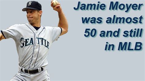 Jamie Moyer was 49 and still pitching - YouTube