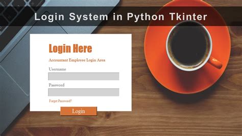 How To Create Login System In Python Tkinter Hindi Python Login My