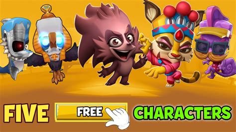 New Zooba Players Get 5 Free Characters Zooba Targogaming Youtube