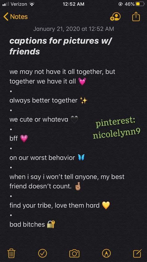 Bestfriend Instagram Captions Pinterest Nicolelynn9 Clever Captions
