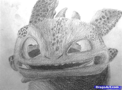 How To Draw Toothless How To Train Your Dragon Step By