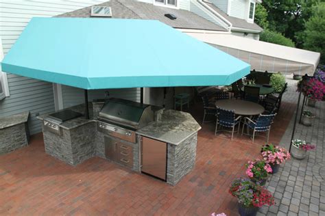 Full canvas ute canopy navara. Outdoor Kitchen canopy cover | Kreider's Canvas Service, Inc.