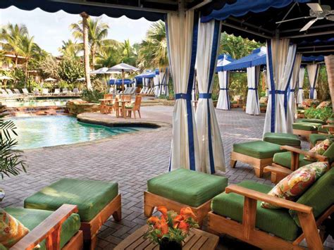 Poolside Cabanas Naples Exclusive To Resort Guests And Club Members