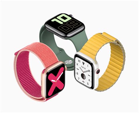 Apple Watch Series 5 Pricing And Availability
