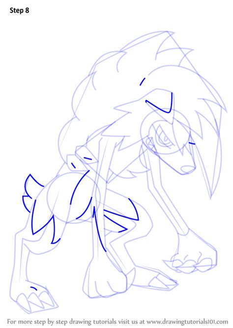 Not my work, this sprite comes from games. Learn How to Draw Lycanroc - Midnight Form from Pokemon ...
