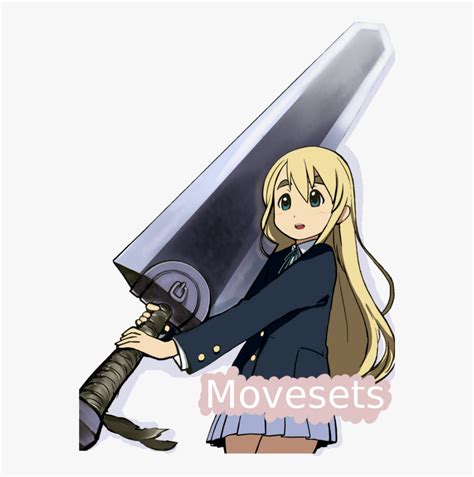 Swords Clipart Greatsword Anime Girl With Giant Sword Free